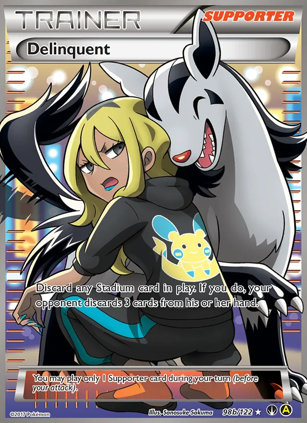 Delinquent full card art