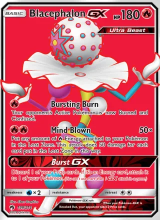 Blacephalon GX #199 · Lost Thunder Pokémon card