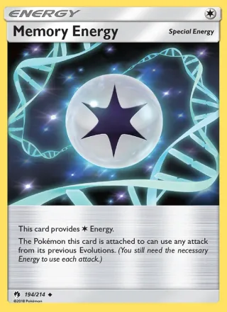 Memory Energy #194 · Lost Thunder Pokémon card