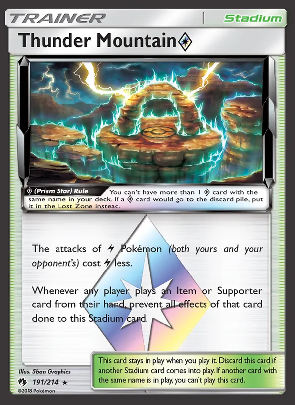 Thunder Mountain ◇ full card art
