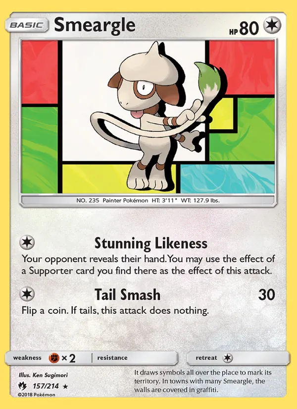 Smeargle full card art