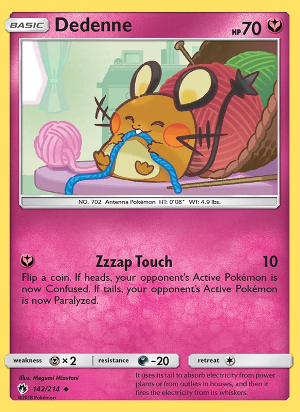 Dedenne full card art