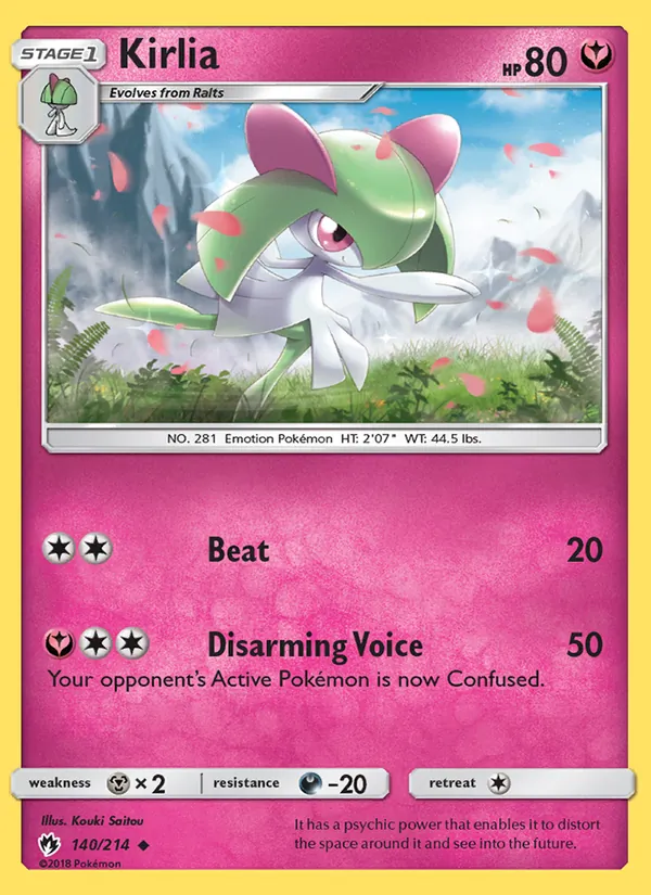 Kirlia full card art