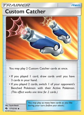 Custom Catcher #171 · Lost Thunder Pokémon card