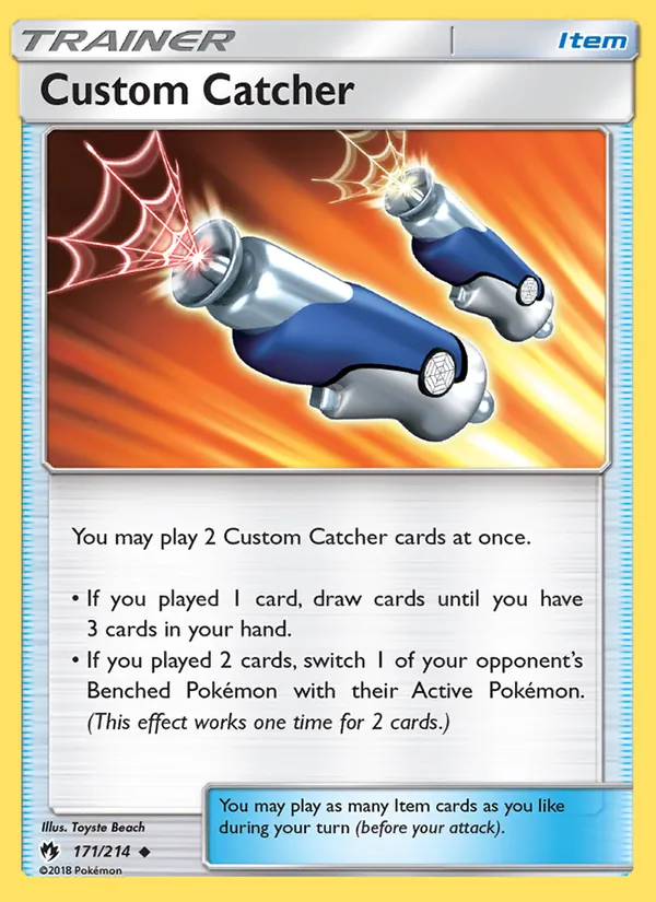 Custom Catcher full card art