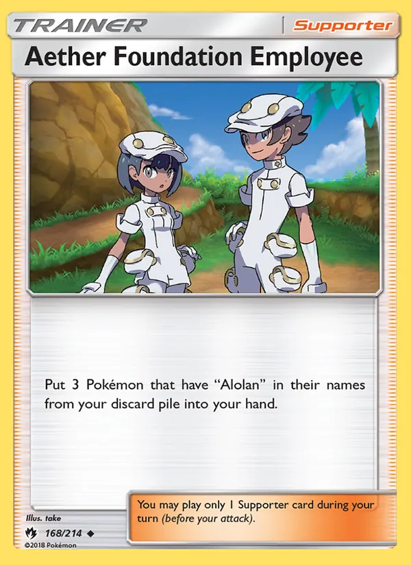 Aether Foundation Employee full card art