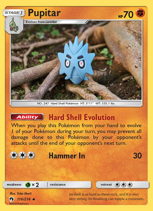 Pupitar full card art