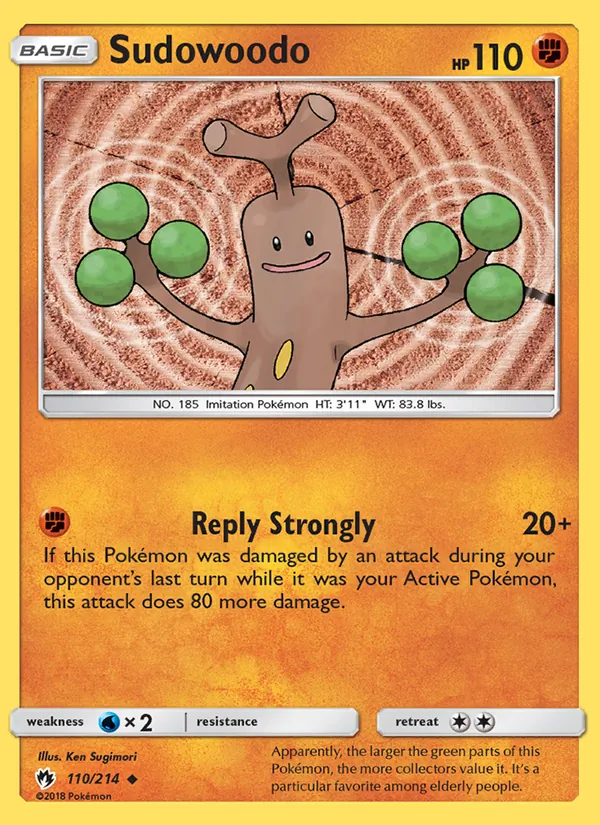 Sudowoodo full card art