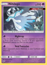 Nihilego · Lost Thunder Pokémon card