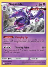 Naganadel · Lost Thunder Pokémon card