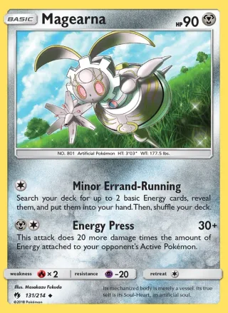 Magearna #131 · Lost Thunder Pokémon card