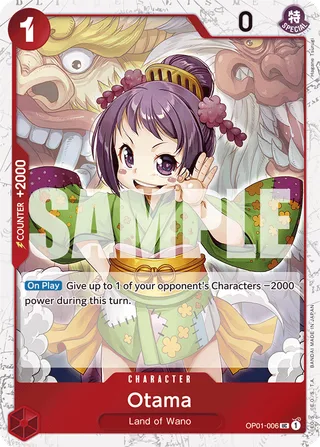 Otama (Jolly Roger Foil) #OP01-006-jolly-roger-foil · Premium Booster -The Best- One Piece card