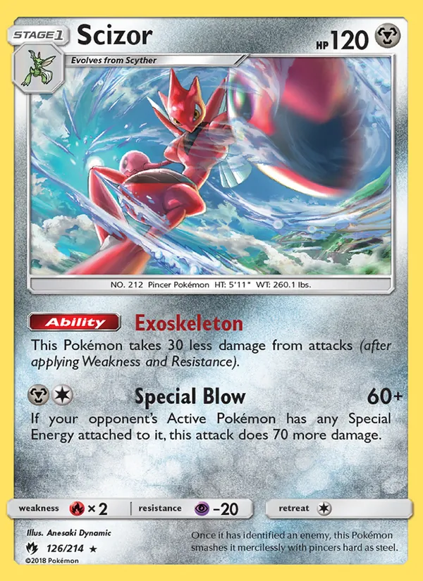 Scizor full card art