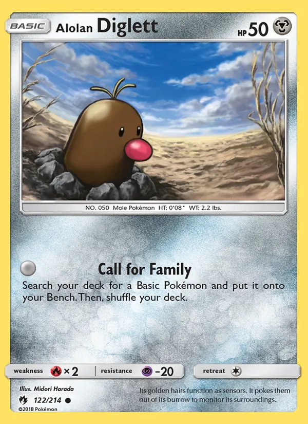 Alolan Diglett full card art