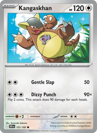 Kangaskhan #151 · Destined Rivals Pokémon card