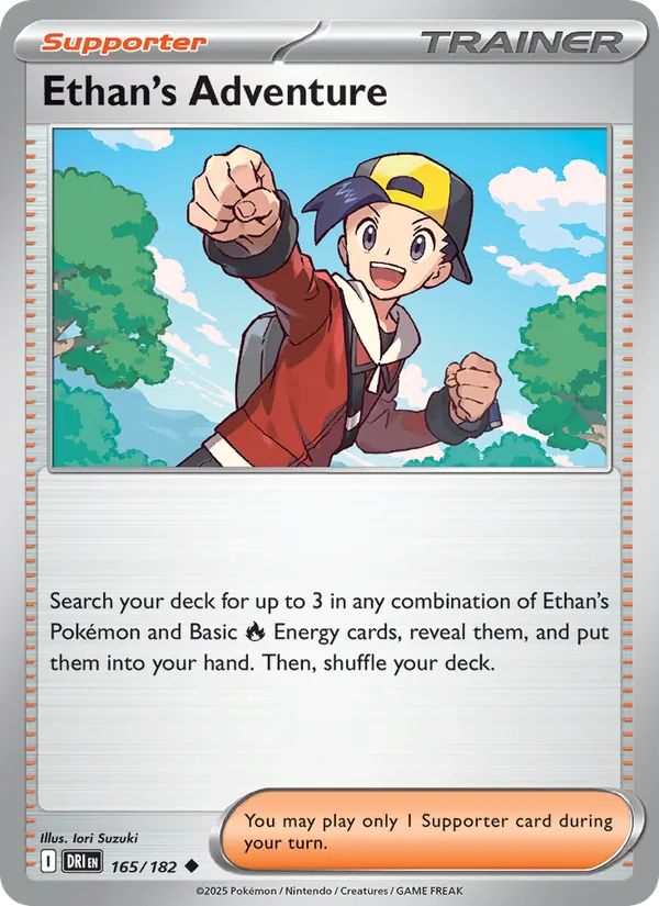 Ethan's Adventure full card art