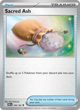 Sacred Ash #168 · Destined Rivals Pokémon card