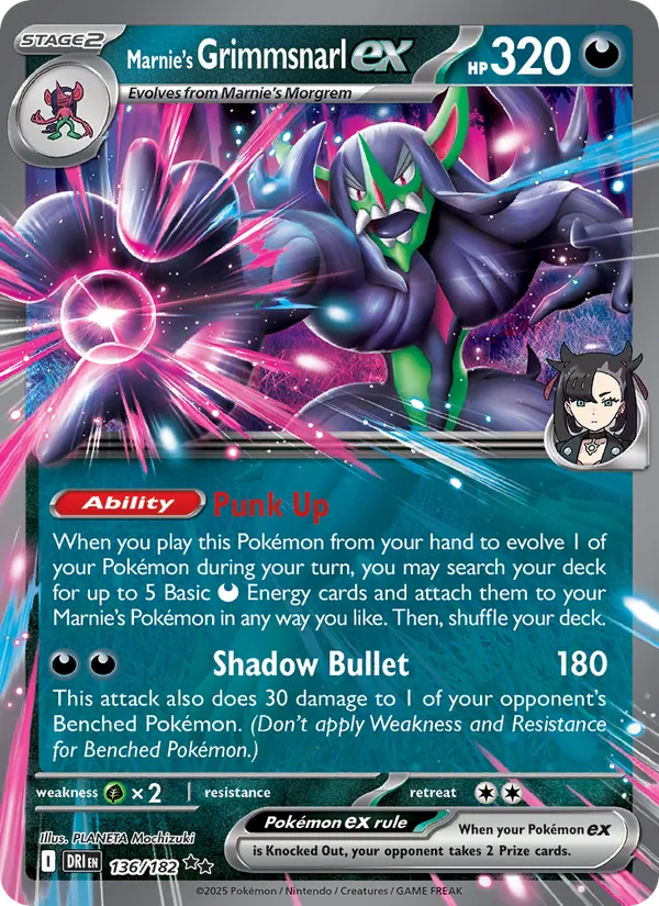 Marnie's Grimmsnarl ex full card art