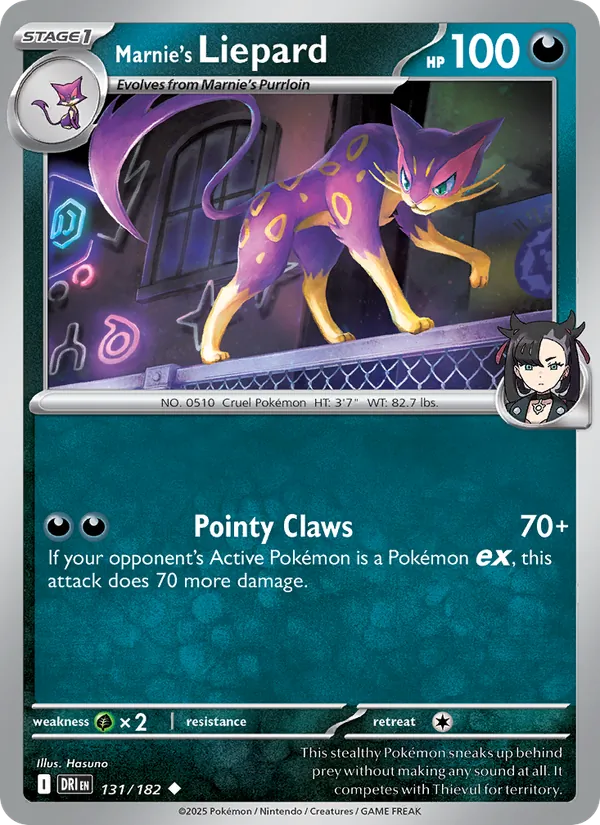 Marnie's Liepard full card art