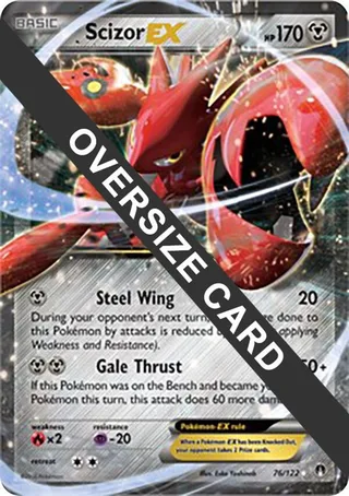 Scizor EX #076 · Jumbo cards Pokémon card