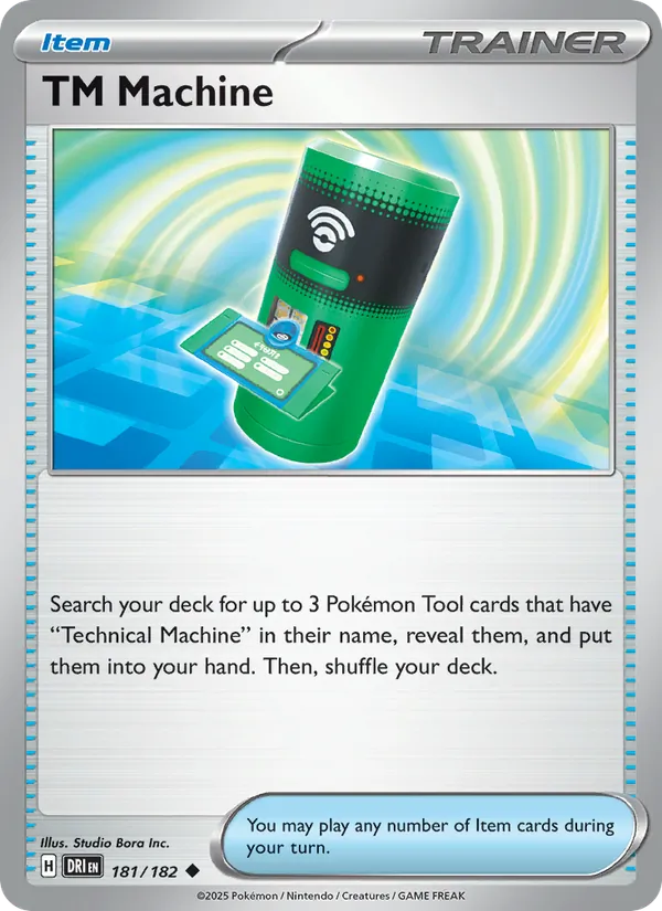TM Machine full card art