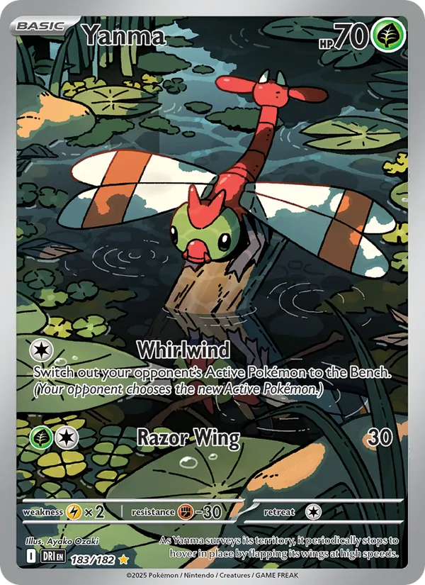 Yanma full card art