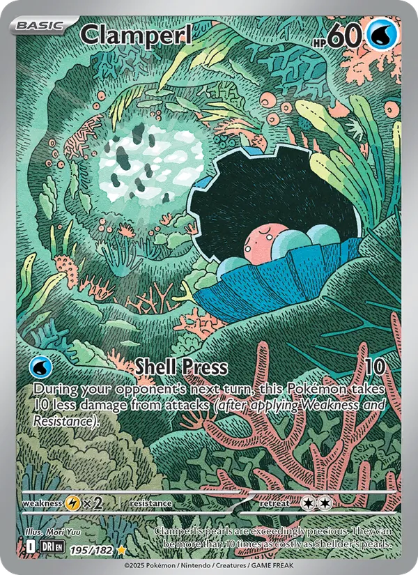Clamperl full card art
