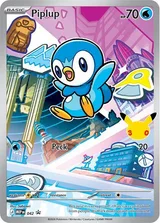 Piplup · MEP Black Star Promos Pokémon card