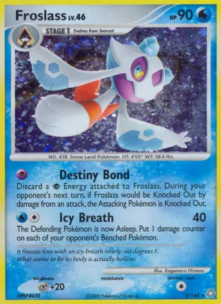 Froslass #3 · Legends Awakened Pokémon card