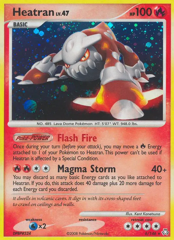 Heatran full card art