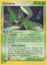 Cacturne · Sandstorm Pokémon card