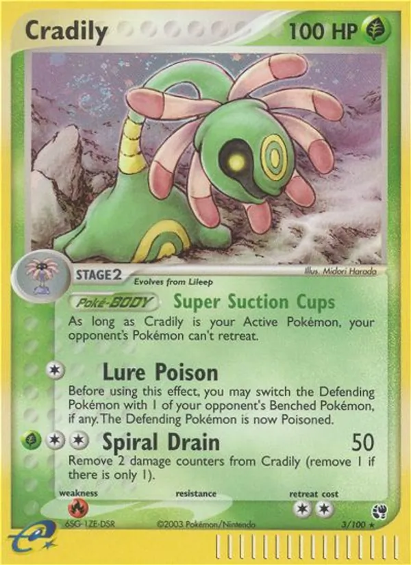 Cradily full card art