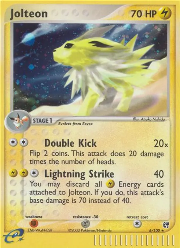 Jolteon full card art