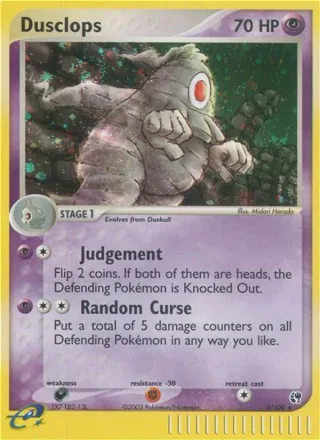 Dusclops #4 · Sandstorm Pokémon card