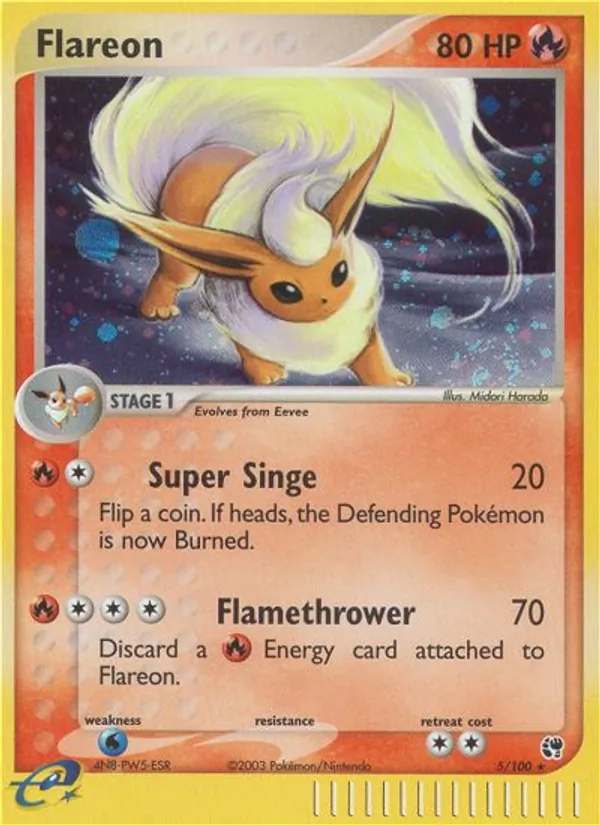 Flareon full card art