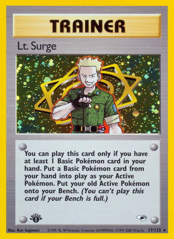 Lt. Surge full card art