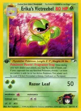 Erika's Victreebel · Gym Heroes Pokémon card