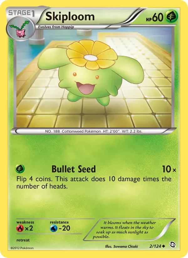 Skiploom full card art