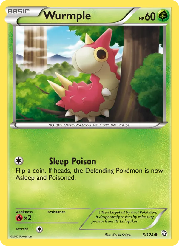 Wurmple full card art