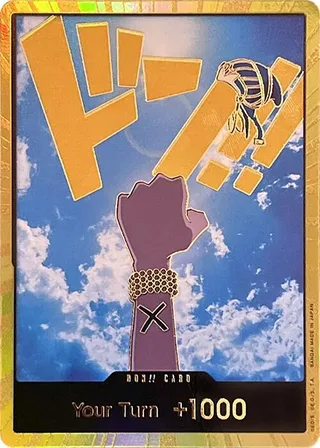 DON!! Card (Vivi) (Gold) #don-card-vivi-gold · Premium Booster -The Best- One Piece card