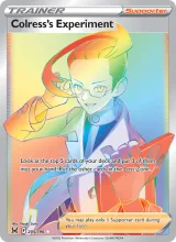 Colress's Experiment · Lost Origin Pokémon card