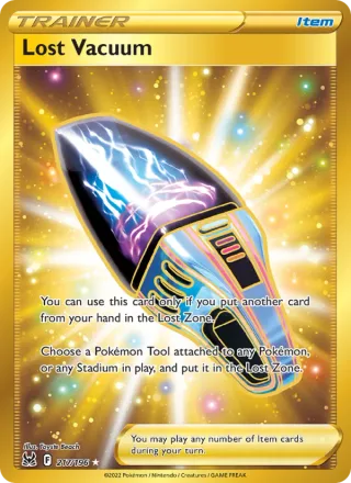 Lost Vacuum #217 · Lost Origin Pokémon card