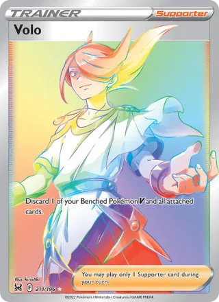 Volo #211 · Lost Origin Pokémon card