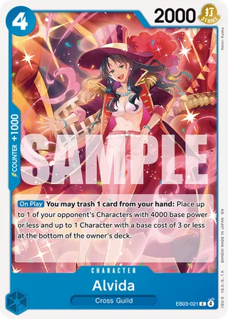 Alvida #EB03-021 · Extra Booster: One Piece Heroines Edition One Piece card