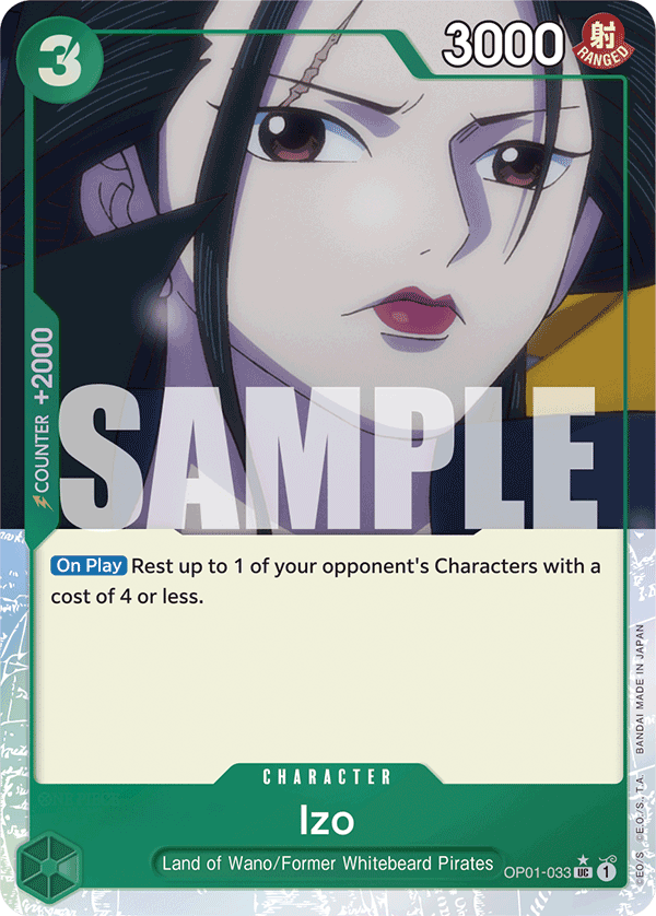 Izo (Jolly Roger Foil) full card art
