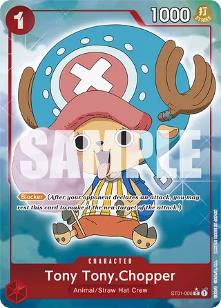 Tony Tony.Chopper (Full Art) #ST01-006-full-art · Premium Booster -The Best- One Piece card