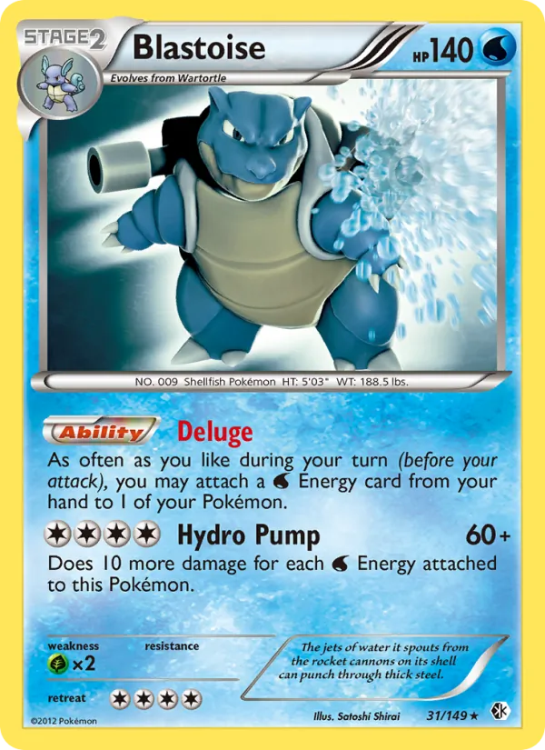 Blastoise full card art