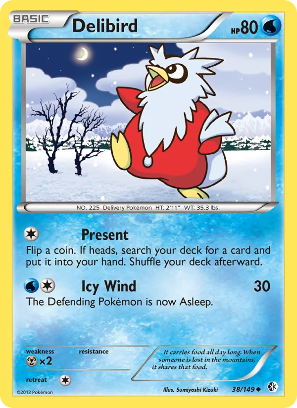 Delibird full card art