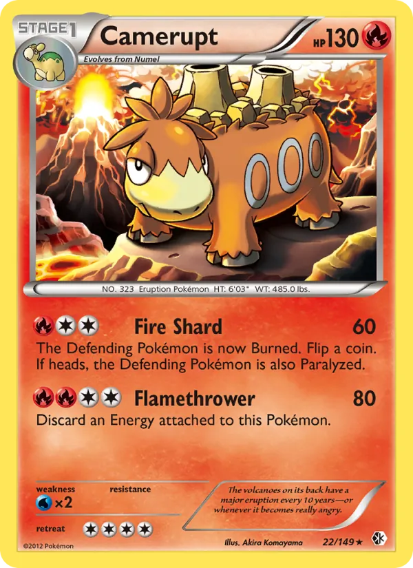 Camerupt full card art