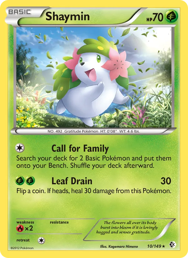 Shaymin full card art